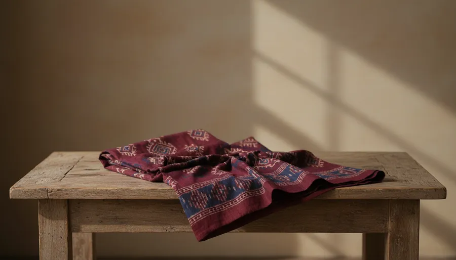 Ajrakh Print Saree
